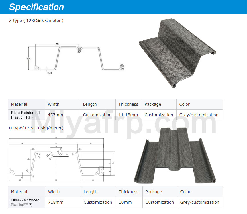 Fiberglass Sheet Pile