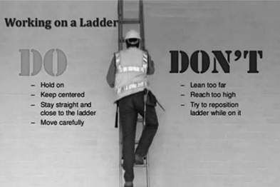 Tips for Ladder safety